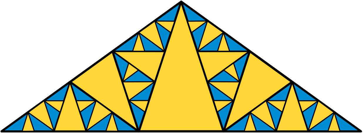 golden gnomon fractal