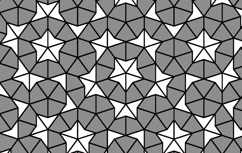 Penrose arrow and dart